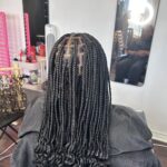 Medium Knotless Braids